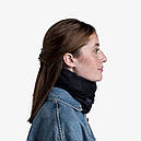 Баф зима фліс BUFF Reversible Polar solid black, фото 8