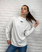 Жіночий светр-водолазка з двосторонньої ангори "Passat"| Батал| Преміум тканина, фото 3