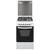 Плита газова з електродуховкою Ventolux GE 5060 CS 6 WH 2 біла, фото 3