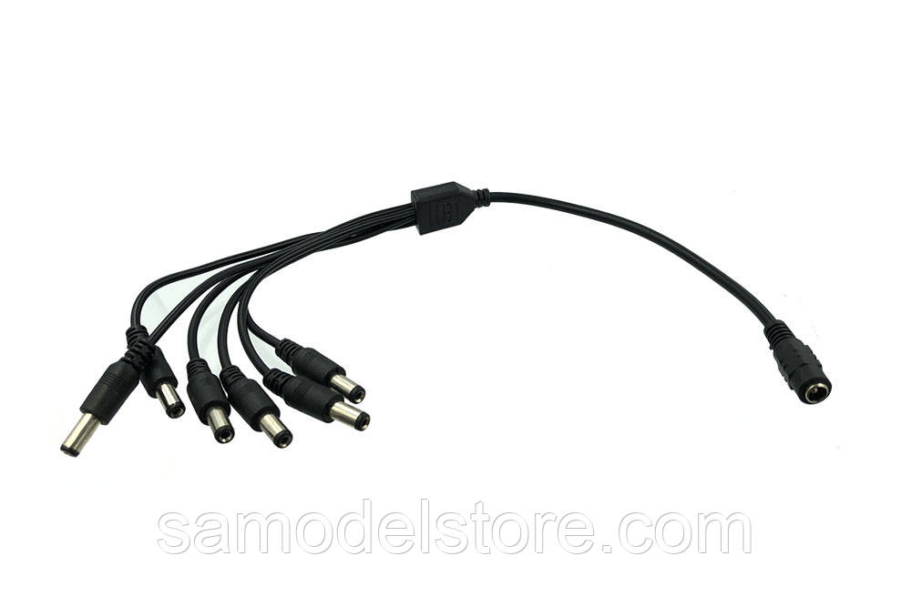 Кабель ділник живлення 1г. - 6шт., фото 1