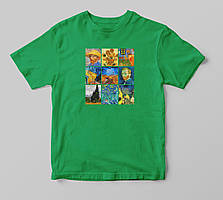 Футболка з принтом "Картини Ван Гога 2"