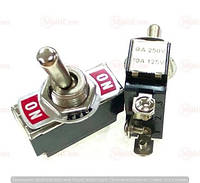 11-13-007. Тумблер Daier KN3B-103, 3Pin, ON-OFF-ON, 6A-250V, гвинтовий затиск