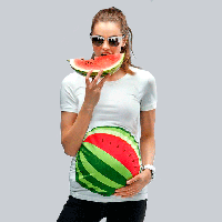 Футболки з принтами для вагітних