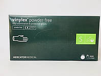 Вінілові рукввички неопудрені Vinylex powder free S (50 пар/уп) прозорі