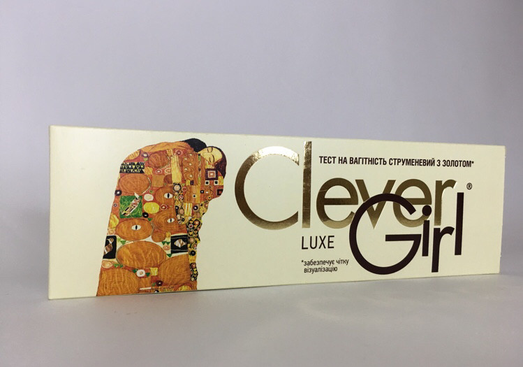Тест струменевий для визначення вагітності CLEVER GIRL