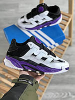 Мужские Кроссовки Adidas Niteball Violet White 41-42-43-44