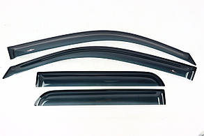 Вітровики (компл.: 4шт, на клеї, HIC, 4D) Toyota Hilux/4Runner 2004-...