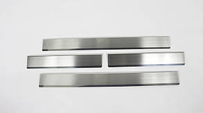 Накладки на пороги в салон Premium Toyota Corolla 2013-...