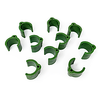 Кріплення-тримач для листя на трубу D20мм Зелений