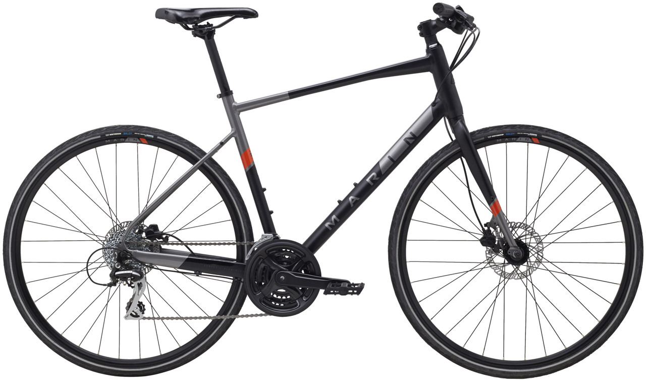 Велосипед 28" Marin FAIRFAX 2 Black/Charcoal