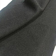 Ткань пальтовая шерсть черная лоскут