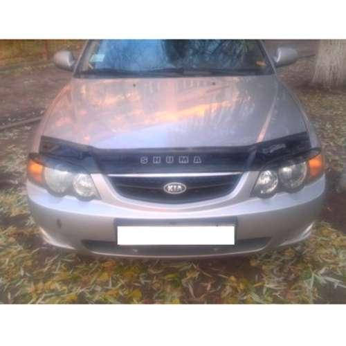 

Дефлектор капота мухобойка Киа Шума 2 Kia Shuma II 01-04 ВТ