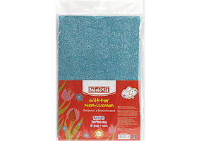 Флізелін А4 "Maxi" блакитний з блискітками №MX61883(5)