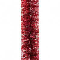 Гірлянда 100 3м (черв. з сріблястими кінчиками) №901771/Новогодько/(25)