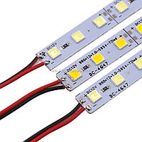 Світлодіодна лінійка SMD 5054 72LED/m IP20 Тепло-білий