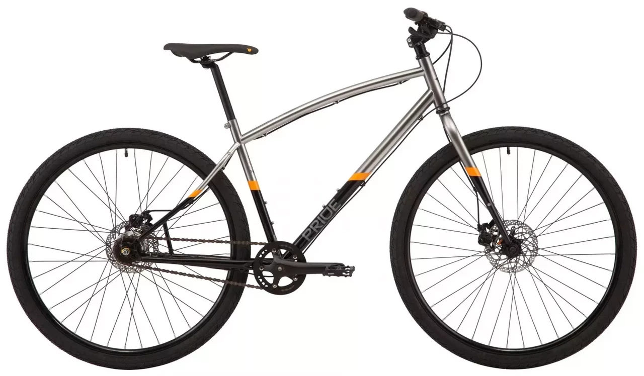 Велосипед 28" Pride ROCKSTEADY 8.3  BLACK/GRAY