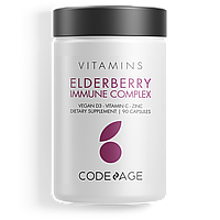 CodeAge Organic Black Elderberry Vitamins / Органическая черная бузина 90 капсул