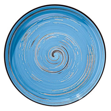 Тарілка керам. "Spiral Blue" 28см №WL-669620/6209/Wilmax/(3)(18)