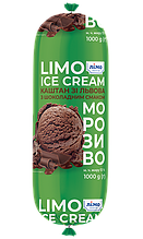 Морозиво "Limo Ice Cream" "Каштан зі Львова з шоколадним смаком у полімерному рукаві 1200г