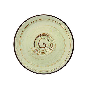 Блюдце керам. "Spiral Pistachio" 15см №WL-669136/1368/Wilmax/(6)(48)