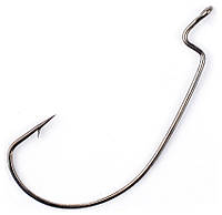 Крючок офсетный Kumho Craft Hook Offset Worm №2 black nickel 5шт