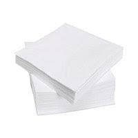 Салфетка бумажная 2-слойная 33х34 см белая тиснение лен 1/8 сложения 150 листов