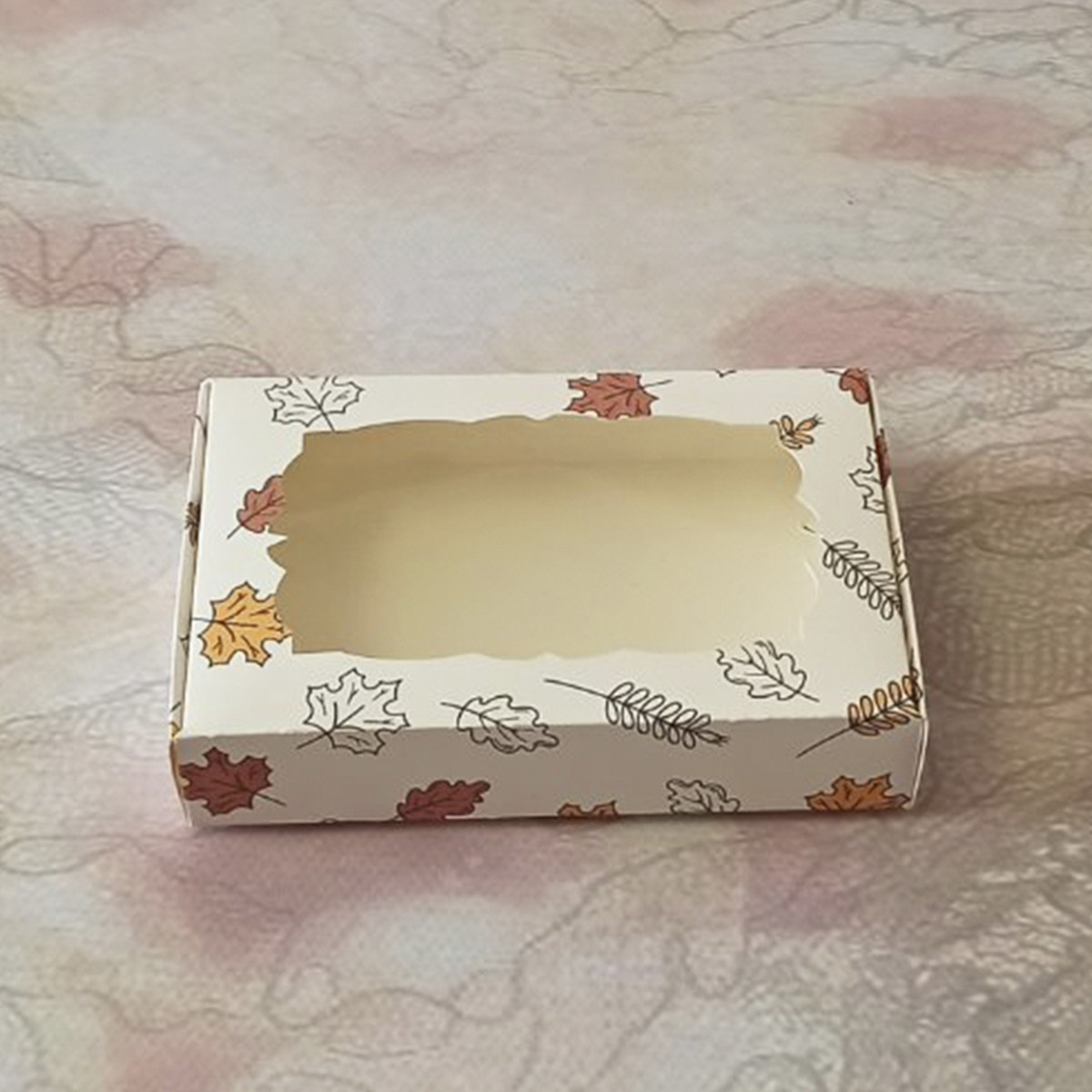 Коробка для пряників із віконцем 15*20 см Аркуш