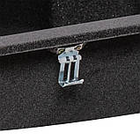 Гранітна кухонна мийка Lidz (BLM-14) 1000x500/225 чорна 10050, фото 7