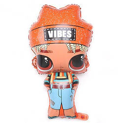 Фольгована кулька фігура кукла ЛОЛ