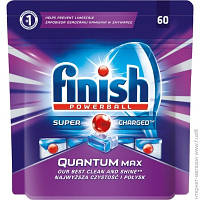 Таблетки для посудомоечных машин Finish Quantum Powerball Max 60 штук