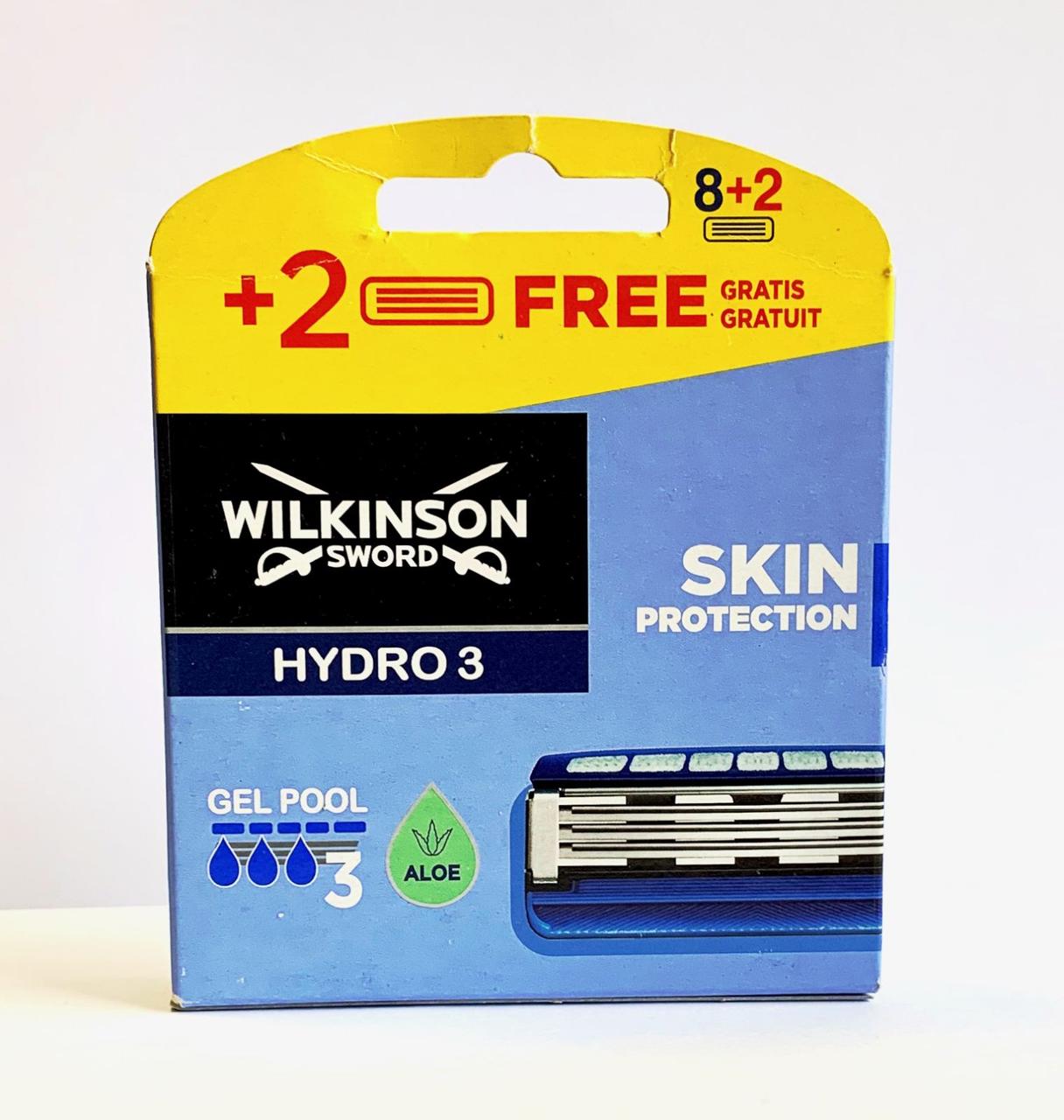 Змінні касети для гоління Wilkinson Sword Hydro 3 Skin Protection (8 шт.) 01990