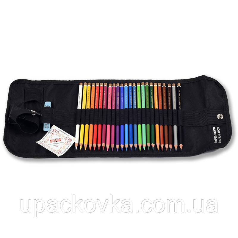 Художній набір професійний у пеналі POLYCOLOR, 24 каранд. KOH-I-NOOR