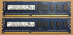 Комплекти (пари плашок) 2x4GB = 8GB