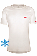 Термо футболка мужская Кифа (Kifa) VORTEX Active Comfort ФМ-633, белая (молочная), тёплая M
