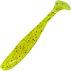 Силікон Keitech Easy Shiner 5" (5 шт/уп) pal#01 chartreuseredflake