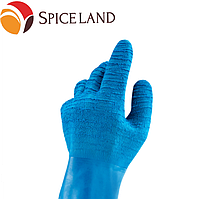 Защитные перчатки для многоразового использования изготовлены из латекса L Размер: 30 см GMBH (Германия)