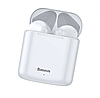 Безпровідні навушники в кейсі з мікрофоном BASEUS Encok True Wireless Earphones W09 Білий, фото 6