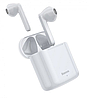 Безпровідні навушники в кейсі з мікрофоном BASEUS Encok True Wireless Earphones W09 Білий, фото 3
