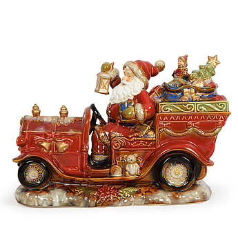 Велика статуетка "Санта на машині"