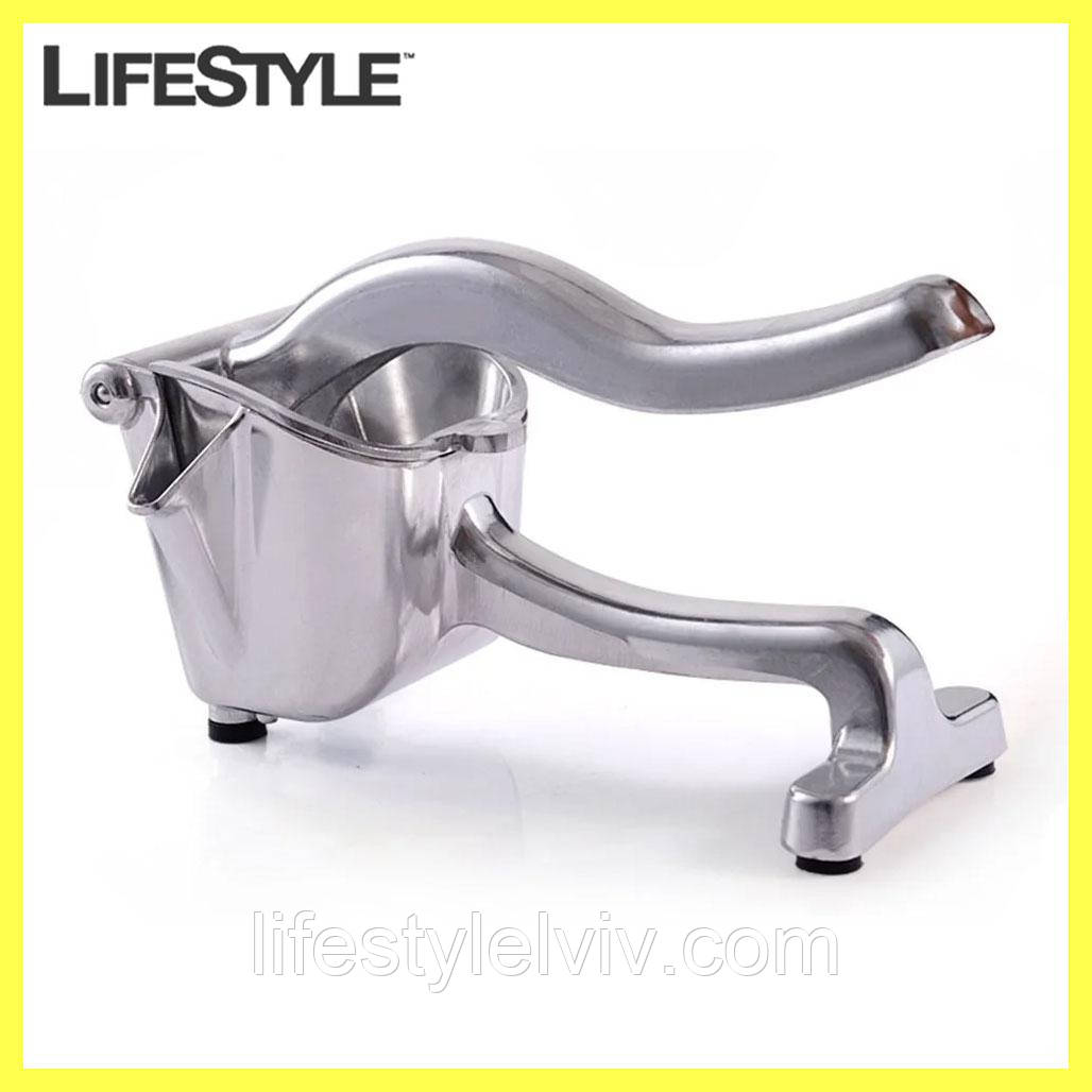 Соковижималка ручна для фруктів із затискачем Fruit Juicer / Портативний міні-прес для соку, фото 1