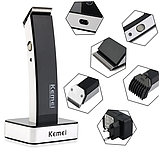 Машинка для стриження, тример для волосся Kemei KM-619, фото 2