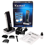 Машинка для стриження, тример для волосся Kemei KM-619, фото 3