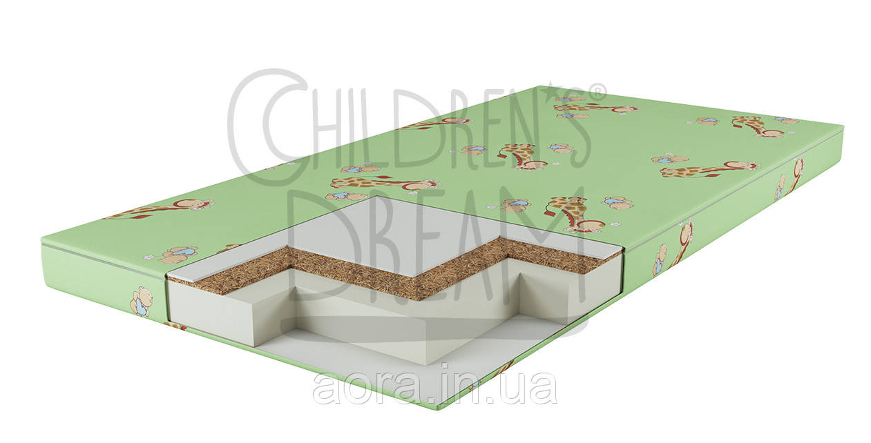 Матрац children's Dream Кп 60х120 см Зелений