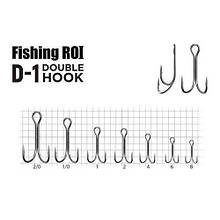 Двійник Fishing ROI Double hook D-1 BC №8 (5шт)
