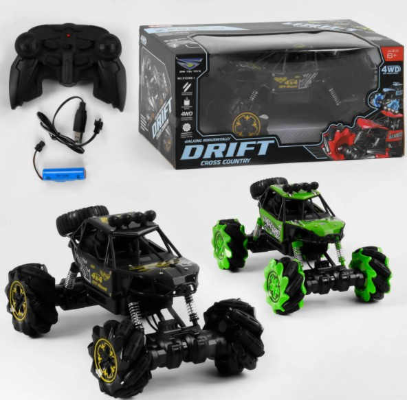 Дріфт джип на роликових колесах на радіоуправлінні