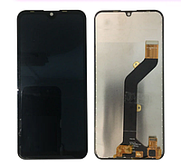 Дисплей (модуль) + тачскрін (сенсор) для Tecno Spark 4 Air (KC6) (чорний колір)