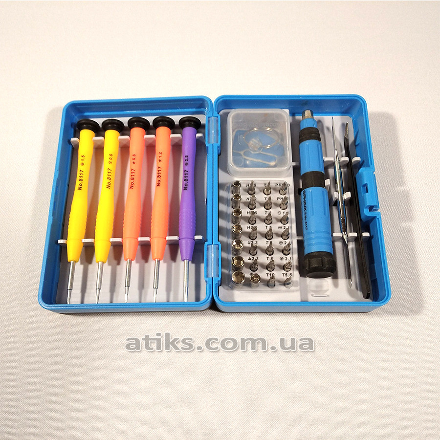 Уценка. Набор отверток 36 в 1 Sphinx 8117. Отвертки для телефонов, iPhone,  MacBook. (ID#1503691342), цена: 350 ?, купить на Prom.ua