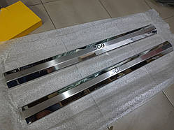 Накладки на внутрішні пороги Peugeot 308 CC FL 2012 р. (NataNiko)