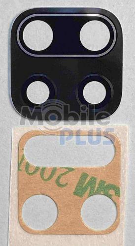 Скло (віконце камери) для Xiaomi Redmi Note 9 Black, фото 1