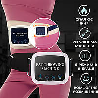 Миостимулятор вибро массажер для похудения Supreto FTM электрический с манжетой и 5 режимов